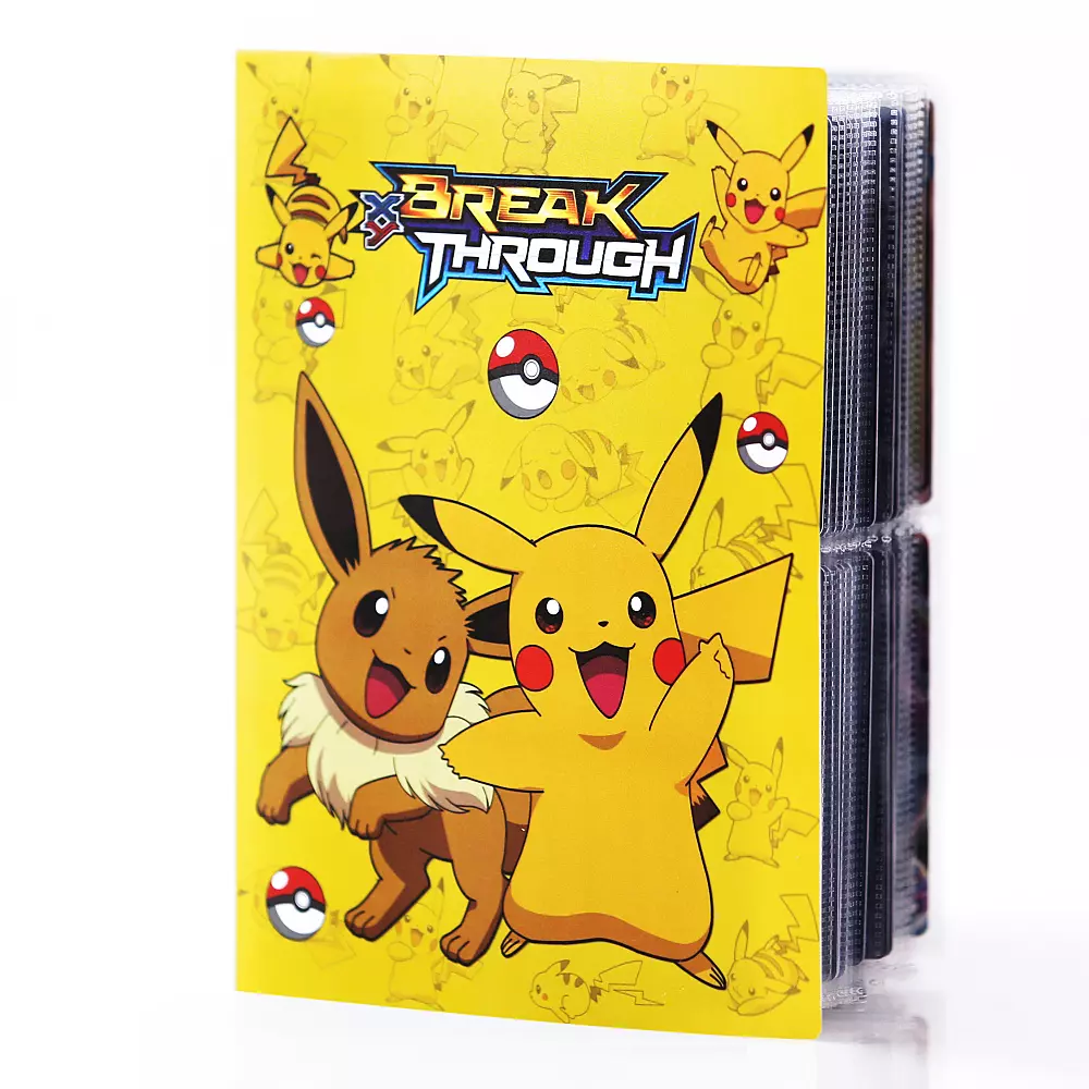 Álbum de Cartas Pokemon Colecione Seus Personagens Favoritos