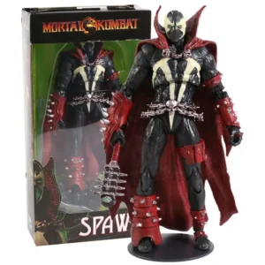 Action figure Spawn versão Mortal Kombat na caixa