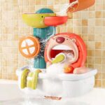 Aquababy - Brinquedo de Banho - Leão - Escova Dente