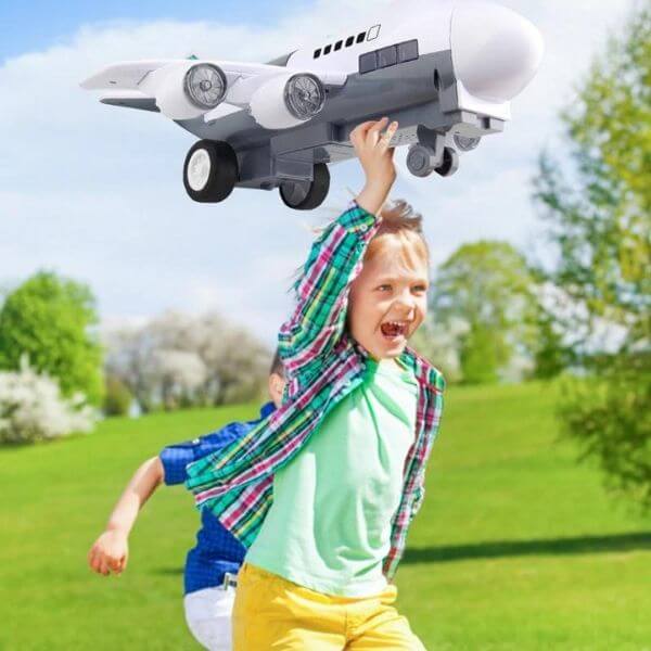 Avião Jumbo de Transporte de Carros - brincar ao ar livre