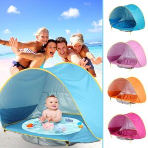 Barraca de Praia para Bebê com proteção UV FPS50 e impermeável