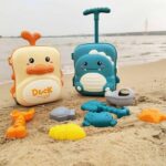 Beach Toys - Mochila de Brinquedos de Praia com Chafariz - na praia