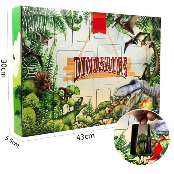 Box Dinossauro - Medida