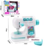 Costurinha Kids - Mini Máquina de Costura Infantil - Medidas