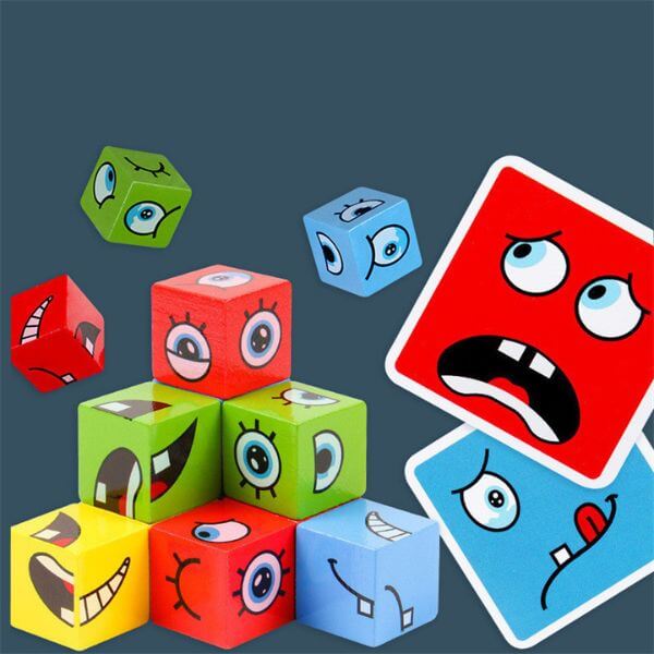 Cubos Emoticons - Emoções