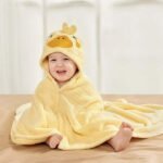 CuteBaby - Toalha para Bebê Super Macia - Pato