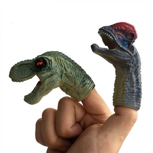 Dedoches de Dinossauro - Imaginação
