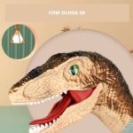 Dinossauro Raptor - Olhos 3D