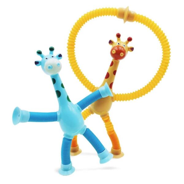 Girafa Pop Tubos - Estica e Gruda