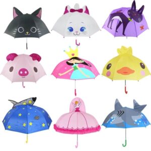 Guarda Chuva Infantil 3D