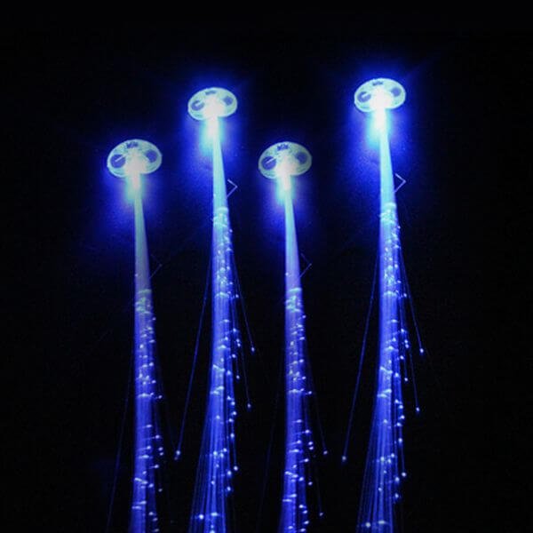 Hairlights - Fios de Led para Decorar Cabelos - Azul