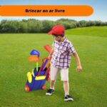 Jogo de Golfe Infantil - Kit Completo - Brincar ao ar livre
