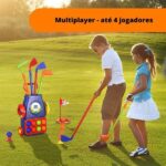 Jogo de Golfe Infantil - Kit Completo - Multiplayer