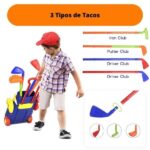 Jogo de Golfe Infantil - Kit Completo - Tacos