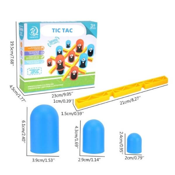 Mini Jogo de Tabuleiro Estratégia Tic Tac Toe Jogo da Velha