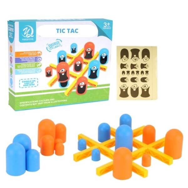 Tic tac - Jogo da velha - Casa de Pau Brinquedos Educativos