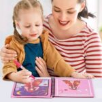 Livro Magia da Água Reutilizável - Brinquedo Montessori - Mãe e Filha
