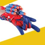 Luva Lançadora Dardos Manual - Homem Aranha - 6 dardos