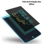 Magic Lousa Tablet de Desenho Mágico - Azul - 12 polegadas - Proteção para os olhos