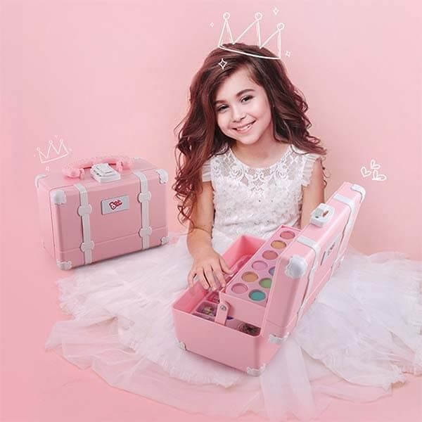 Maleta de Maquiagem Princesas - Elsa ou Branca - Brinca Mundo Loja de  Brinquedos