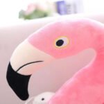 Pelúcia de Flamingo - Detalhe Bico
