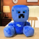 Pelúcia MineCraft Creeper - Modelo Azul