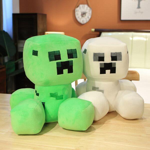 Boneco Creeper De Pelúcia Brinquedo Geek Jogo Minecraft !!!!