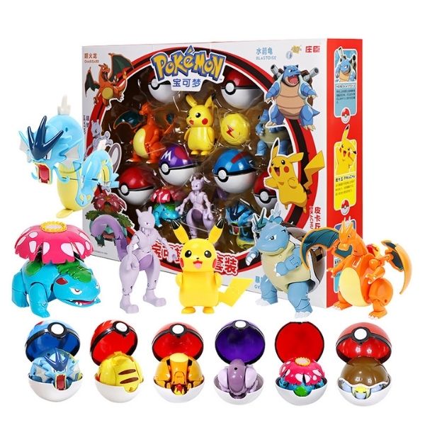 Pokémons Articulados - Brinca Mundo Loja de Brinquedos