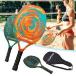 Raquete de Beach Tênis de Fibra de Carbono - Super Leve