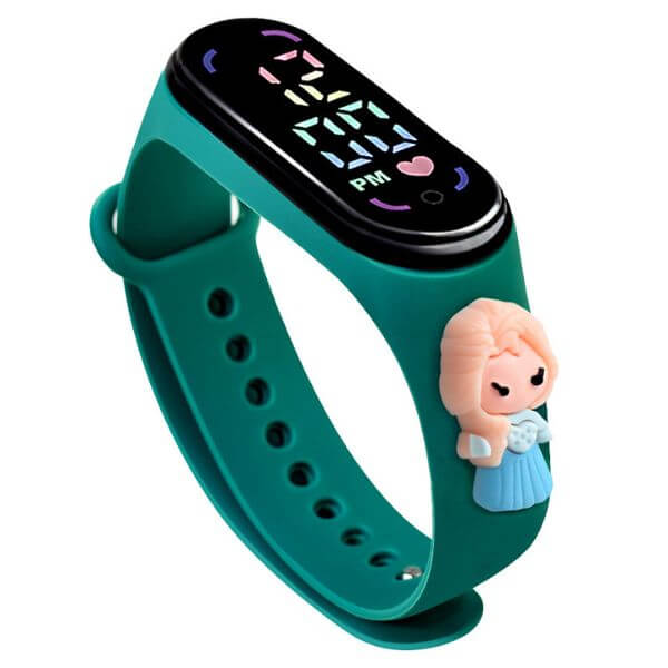 Relógio Digital Princesas - Elsa