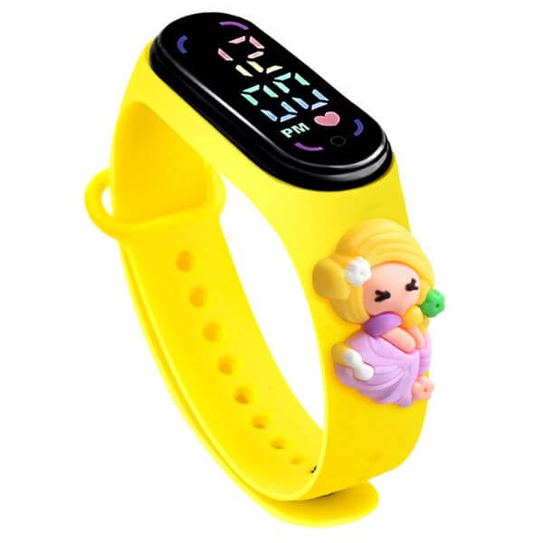 Relógio Digital Princesas - Rapunzel