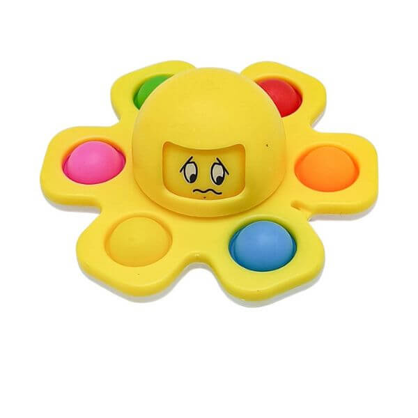 Spinner Octopus - Amarelo