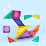 Tangram Magnético Colorido 3D - Montessori - Como Montar