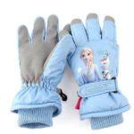 Luvas de Inverno Infantil Super Quente para Frios Extremos - Elsa II Azul