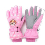 Luvas de Inverno Infantil Super Quente para Frios Extremos - Sky Dedos Rosa