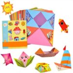 Origami Diversos - Brinquedo Montessori - 54 folhas