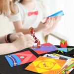 Origami de Animais - Brinquedo Montessori - 54 folhas - Interação Pai e Filho