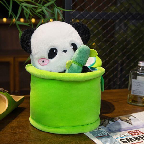 Pelúcia de Panda com Capa de Bambu - Baby