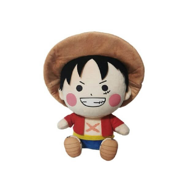 Pelúcias Anime One Piece - 25cm - Luffy