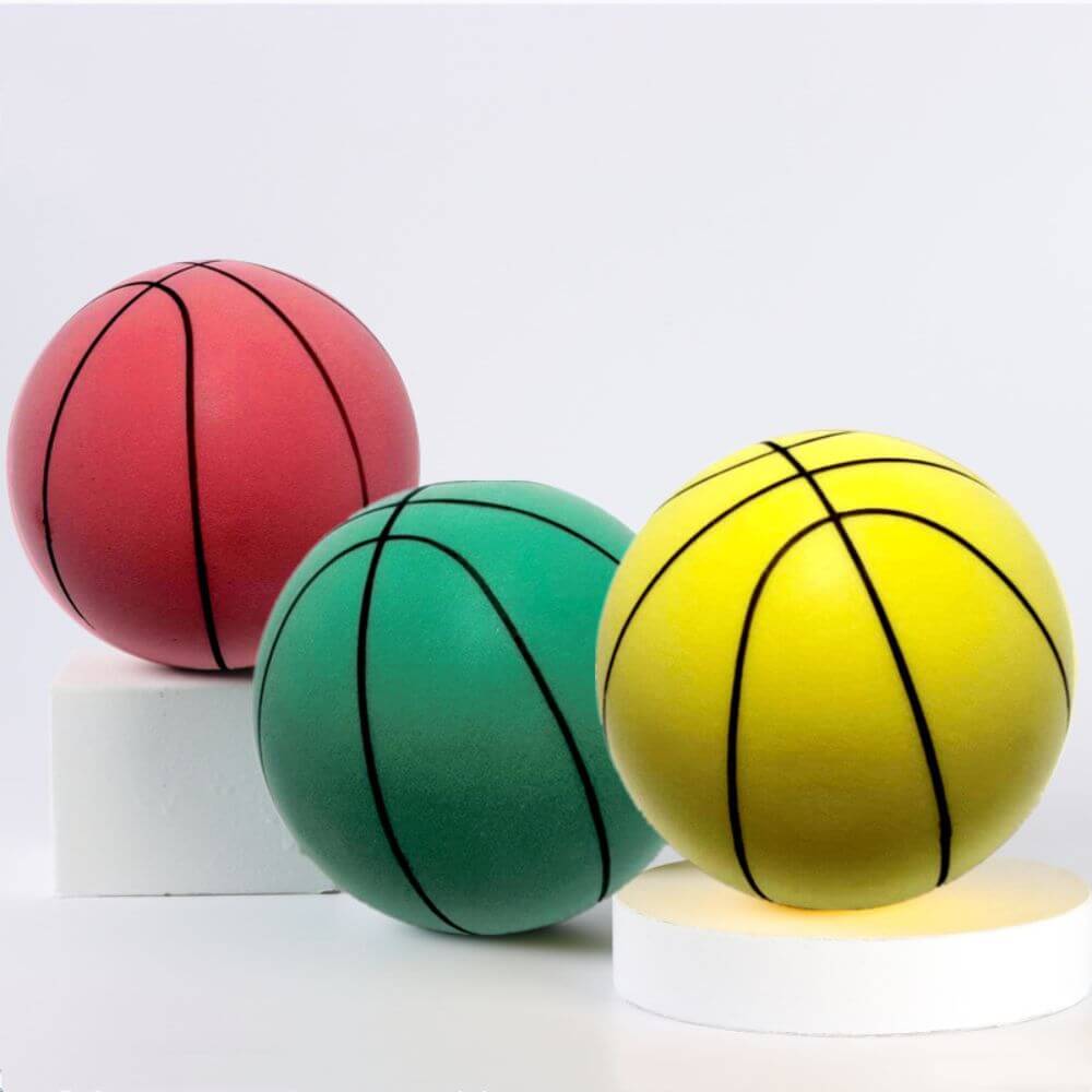 Uma bola de basquete silenciosa 🤫😍 Quem ai também achou isso incríve