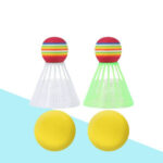Kit Raquetes Badminton Infantil - Bolas Extras