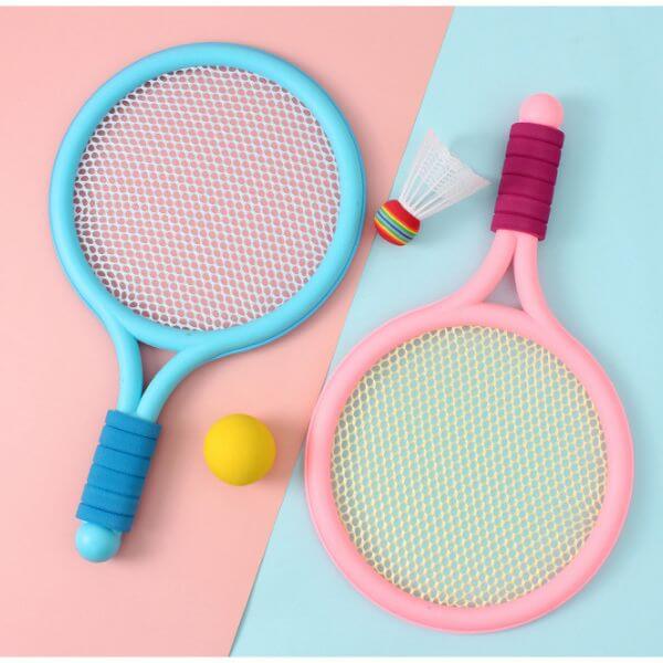 Kit Raquetes Badminton Infantil - Capa