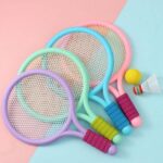 Kit Raquetes Badminton Infantil - Cores