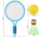 Kit Raquetes Badminton Infantil - Medidas