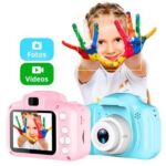 Mini Câmera Digital Infantil faz Foto e Vídeos - Cores