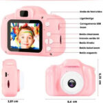 Mini Câmera Digital Infantil faz Foto e Vídeos - Funções