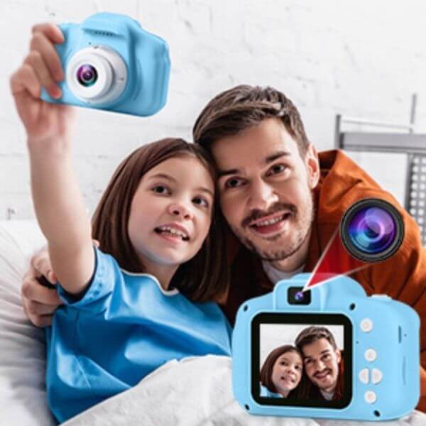 Mini Câmera Digital Infantil faz Foto e Vídeos - Selfie