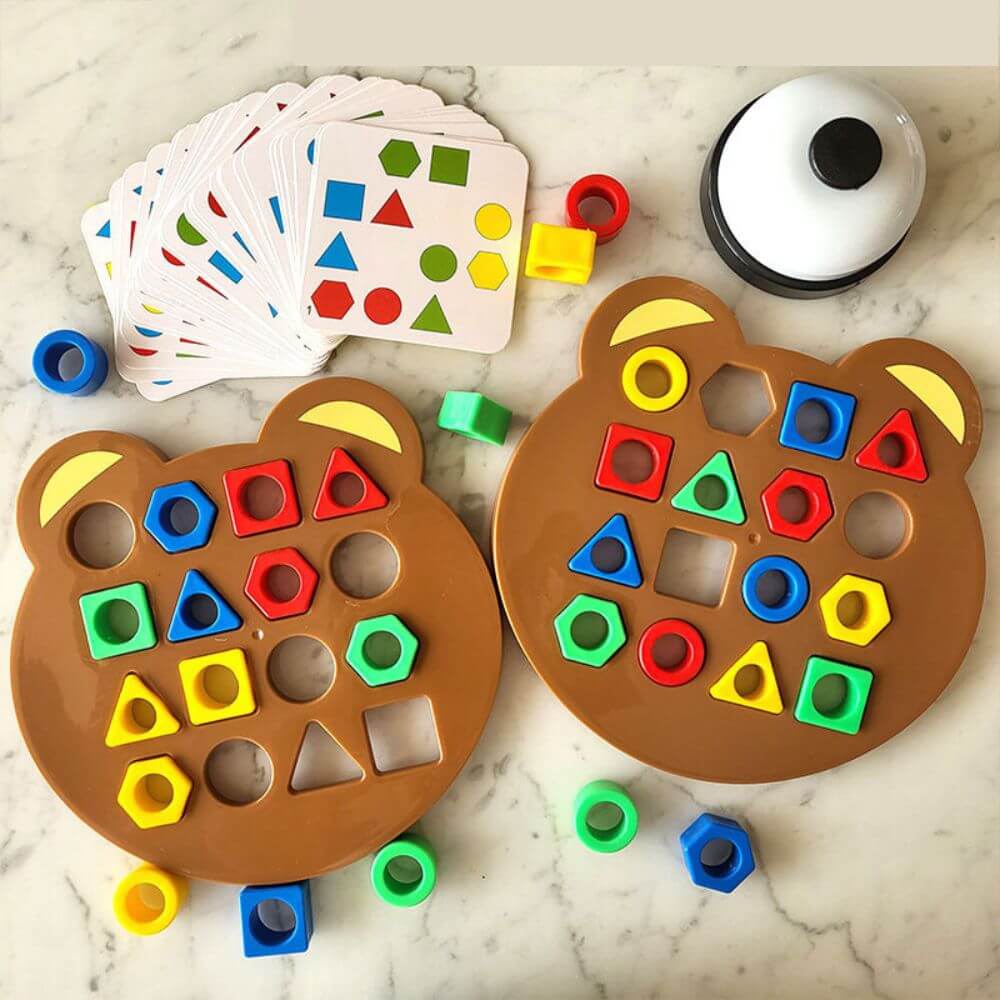 Brinquedos Montessori para Crianças, Jogo de Combinar, Brinquedos