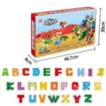 Alfabeto Transformers de Dinossauro - Aprenda o ABC Brincando - Medidas