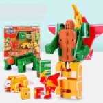 Alfabeto Transformers de Dinossauro - Aprenda o ABC Brincando - EFG